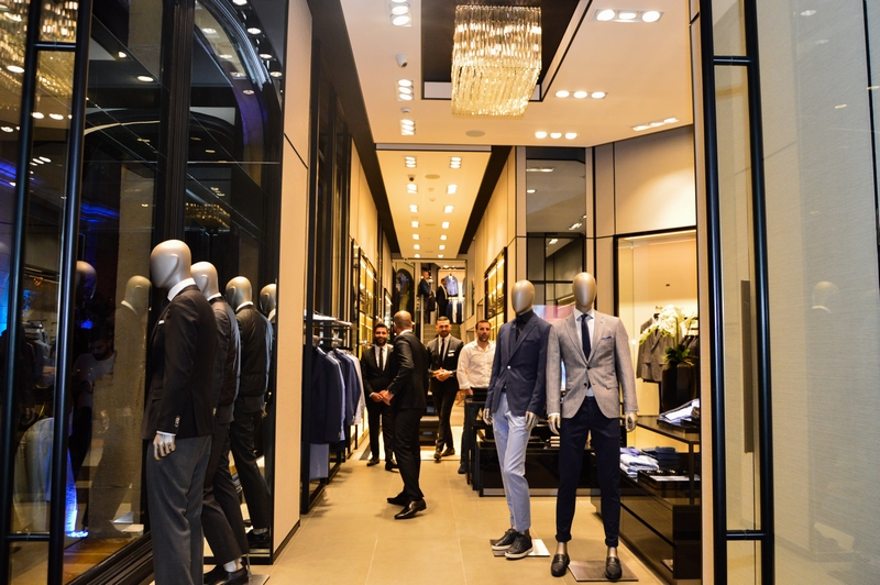 Opening Of Hugo Boss